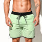DESMIIT S91 Solid-Colour Swim Shorts with Mesh Liner