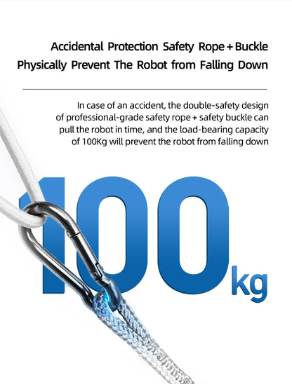 Liectroux YW509 Robot Window Cleaner with 4-Way Water Spray