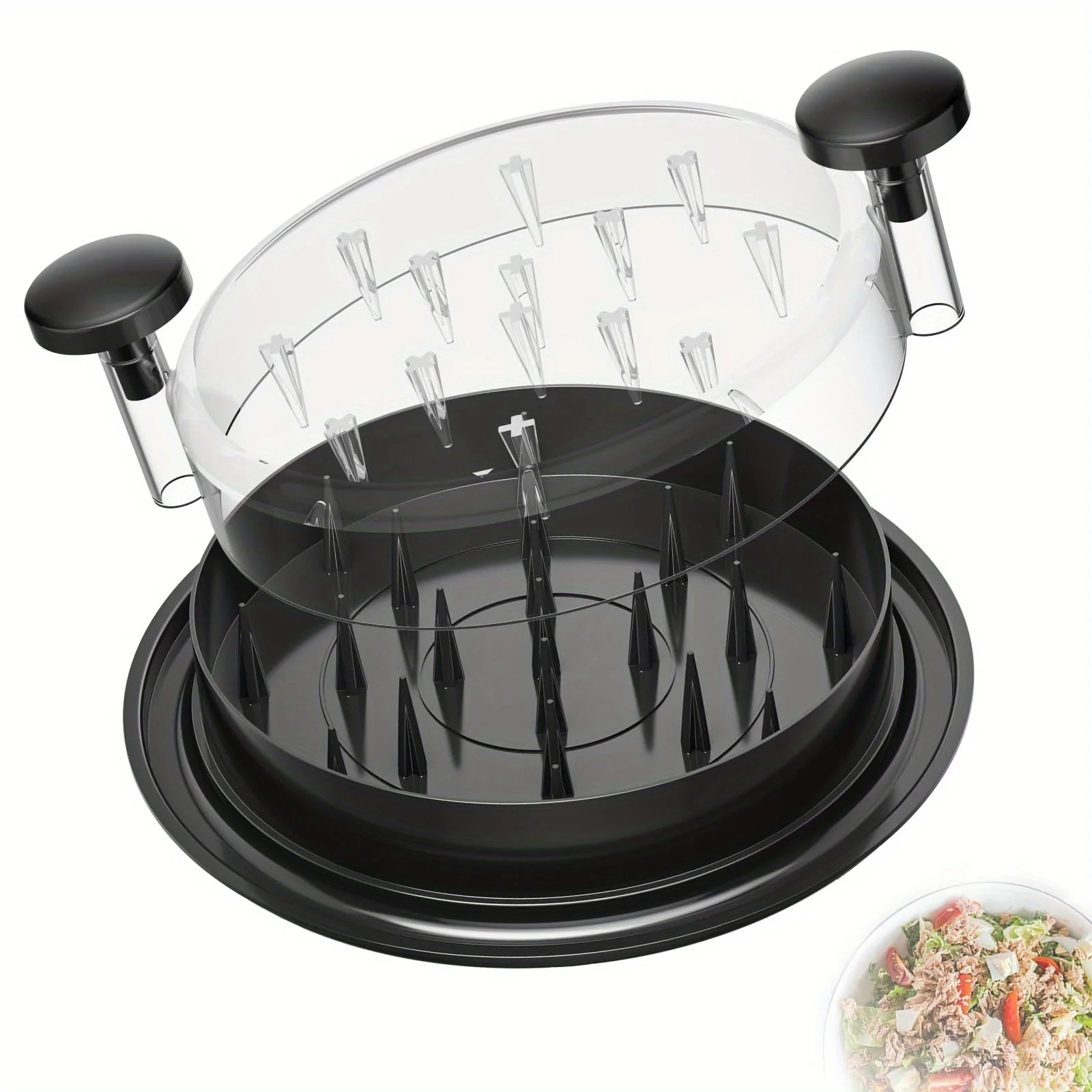 Upgraded Chicken Shredder with Cover - ShopHub