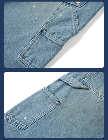 SIMWOOD High Standard Loose Relax 12oz Denim Jeans