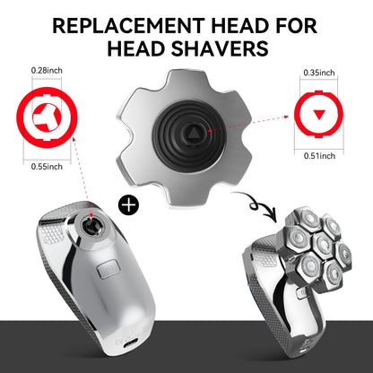 Kensen Razor Head Replacement for S18 5 in 1 Shaver