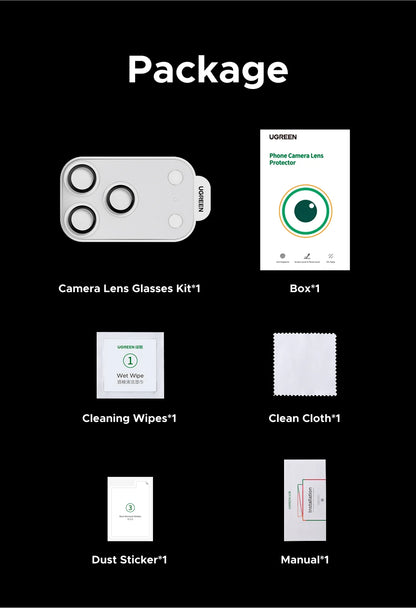 UGREEN Camera Lens Protector for iPhone 17 Models