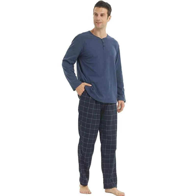 Mens Flannel Pajama Sets – Elevate Your Comfort for Cozy Evening Relaxation
