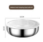 Large Stainless Steel Mixing Bowls - Rust Resistant Kitchen Utensils for Dough, Pasta, Vegetables, and Soups - ShopHub