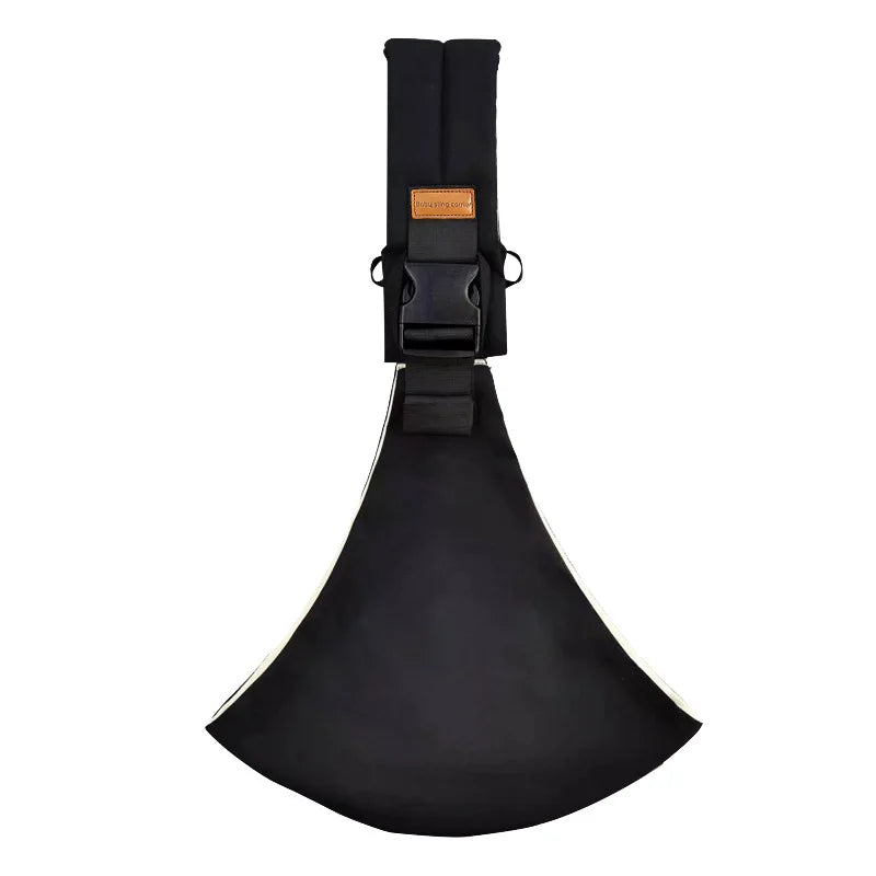 Newborn Baby Carrier Sling Adjustable Crossbody Wrap Infant Holder Baby Bag Hip-seat Ergonomic Support for Hands-Free Carrying