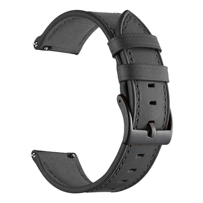 Leather Watch Strap for the Garmin Forerunner 165 (available in 12 colours) Habicare