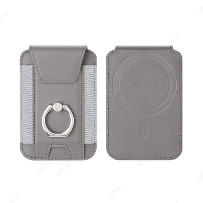 Magsafe Wallets Credit Card Holder Case Slim Thin Mini Wallet Men Women Magnet Credit Card Holder for Iphone 12 13 14 15 16 Pro