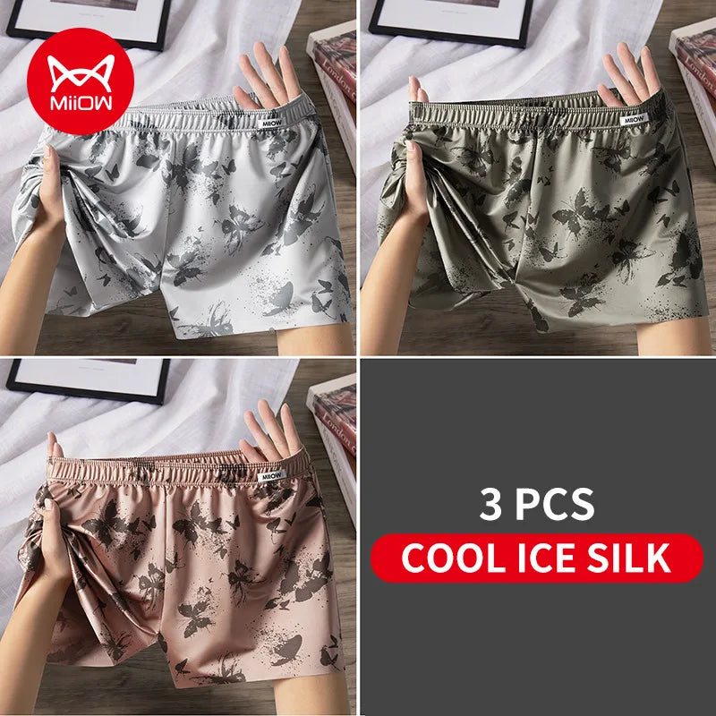 MiiOW Ice Silk Men's Underwear for Ultimate Breathability and Comfort - ShopHub