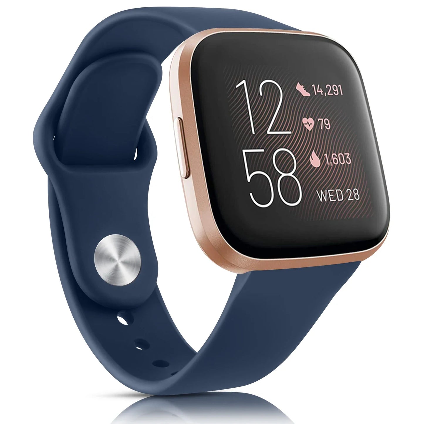 Flexible Silicone Wristband for the Fitbit Sense (available in 17 colours) Habicare