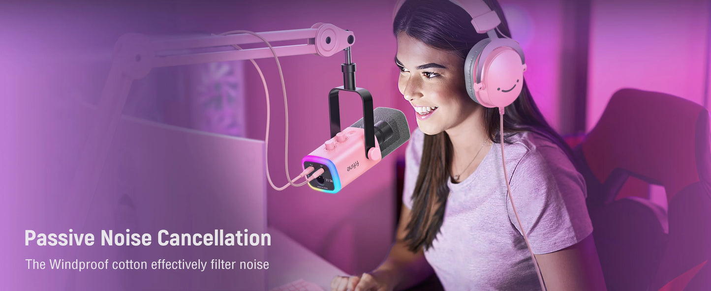 Elevate Your Streaming Game with the FIFINE USB/XLR Gaming Microphone