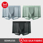Experience Ultimate Comfort with MiiOW Breathable Men's Boxer Underwear - Set of 3