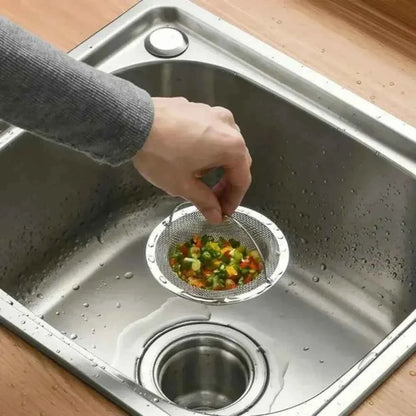 1Pc Stainless Steel Sink Filter, Kitchen Tools, BBQ, Kitchen Items, Premium Kitchens Accessories for Food Residue Catcher