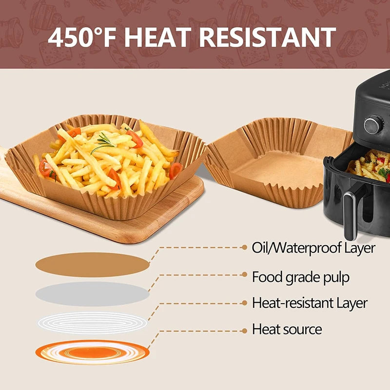 Air Fryer Disposable Paper Liners