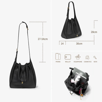 BAFELLI Genuine Cow Leather Shoulder Bag