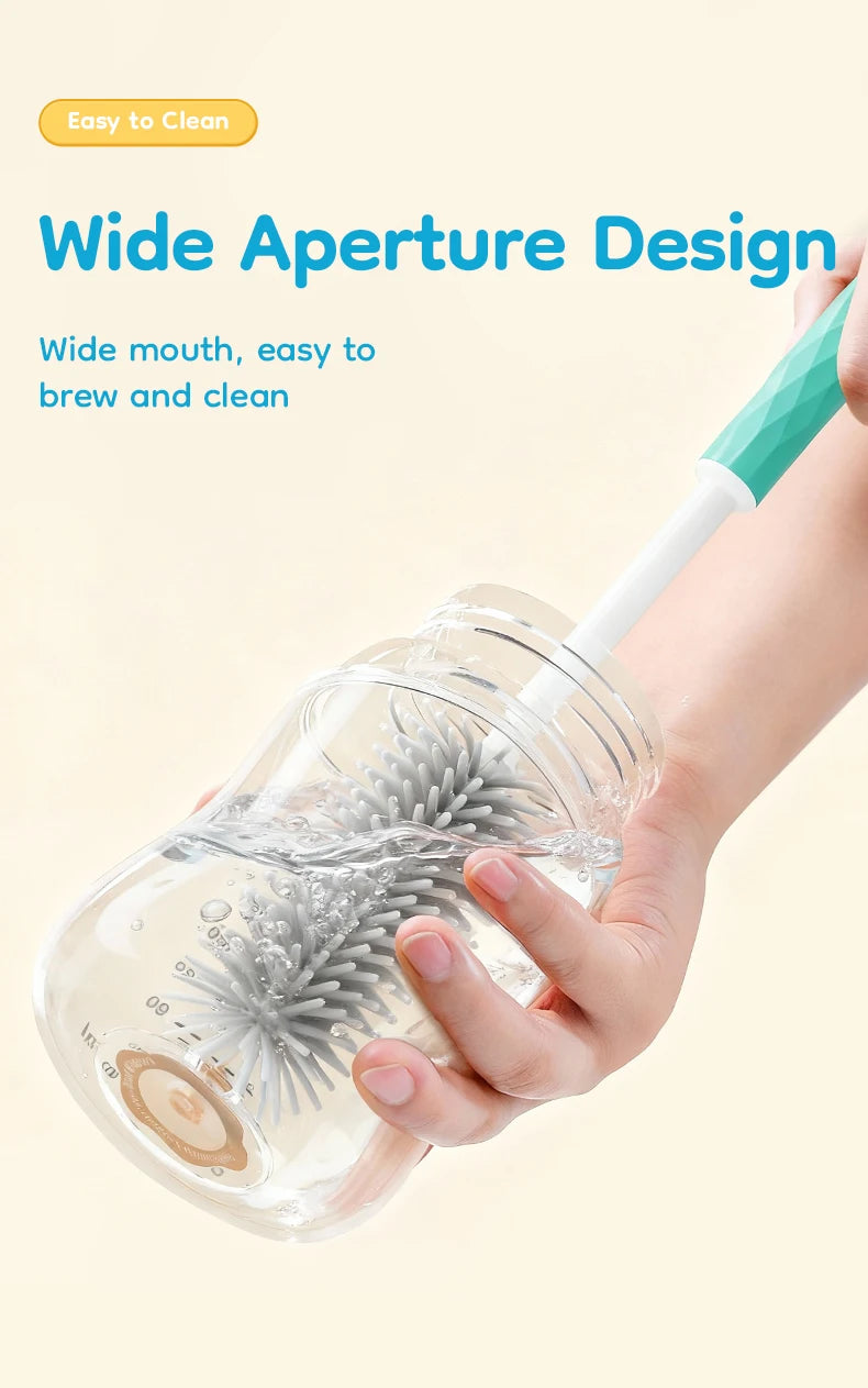 MAMIJOY Baby Glass Bottle High 80/160/240ml Borosilicate Wide-mouthed
