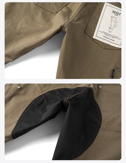 SIMWOOD 10oz Draping Motorcycle Riding Jeans