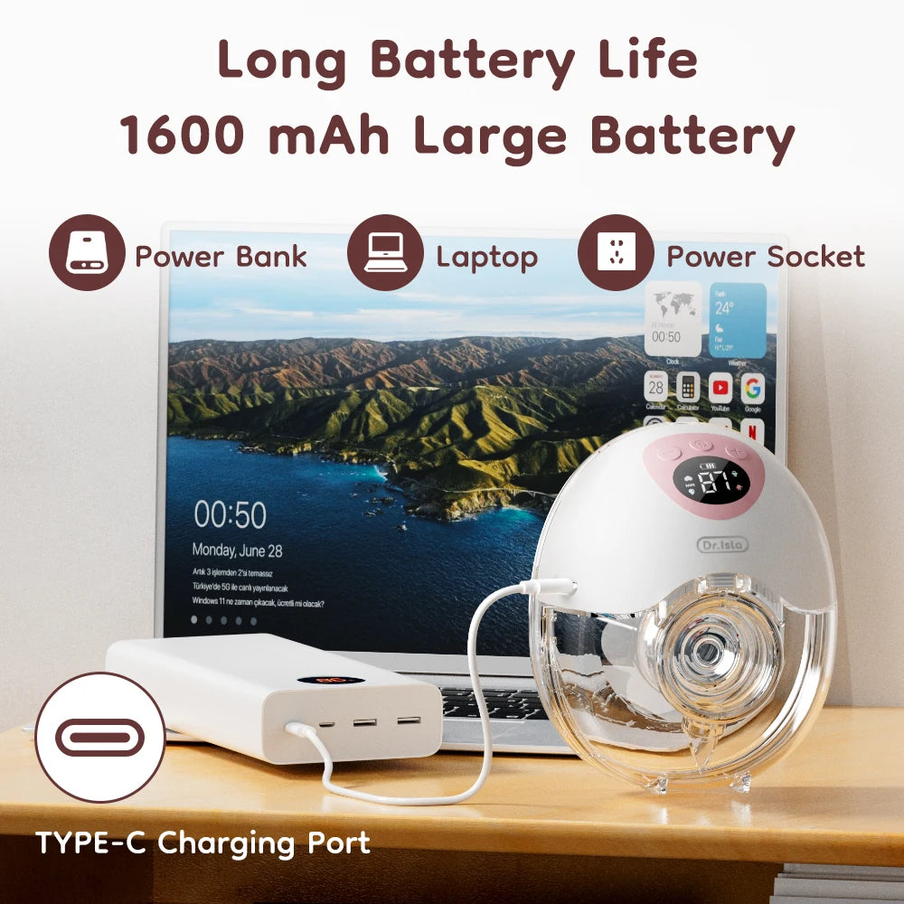 Dr.Isla Wearable Electric Breast Pump EB50