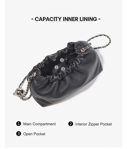 FOXER Brand 2026 New Chic Small Crossbody Bag for Women Genuine Leather Fashion Mini Female Shoulder Bag Lady Chain Phone Purse