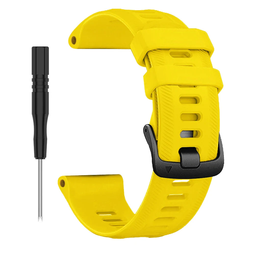 Sports Silicone Strap for the Garmin Forerunner Series - 22mm (10 different colours available) Habicare