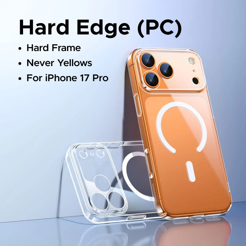 UGREEN Never Yellow PC Magnetic Case — Premium Protection for iPhone 18, 17, Pro & Pro Max