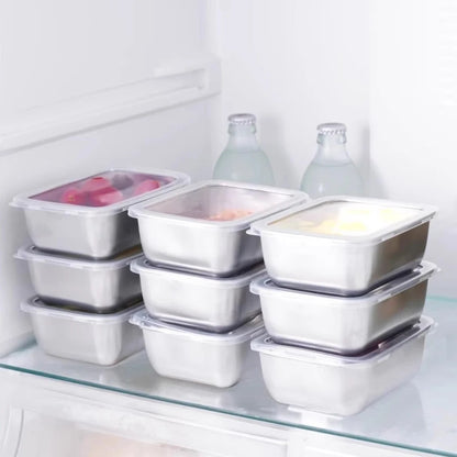 Stainless Steel Food Storage Container with Lid - ShopHub