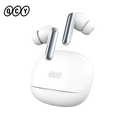 QCY Melobuds N50 ANC Earphones with 6 Mics, AI Call Noise Cancellation, Bluetooth 5.4, and Dual Connection - ShopHub