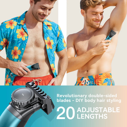 KENSEN S15 Electric Hair Trimmer 2 in 1 Dual-sided Blade
