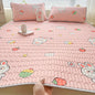 Stay Cool and Comfortable All Summer with Our Premium Cooling Silk Bed Mat Set