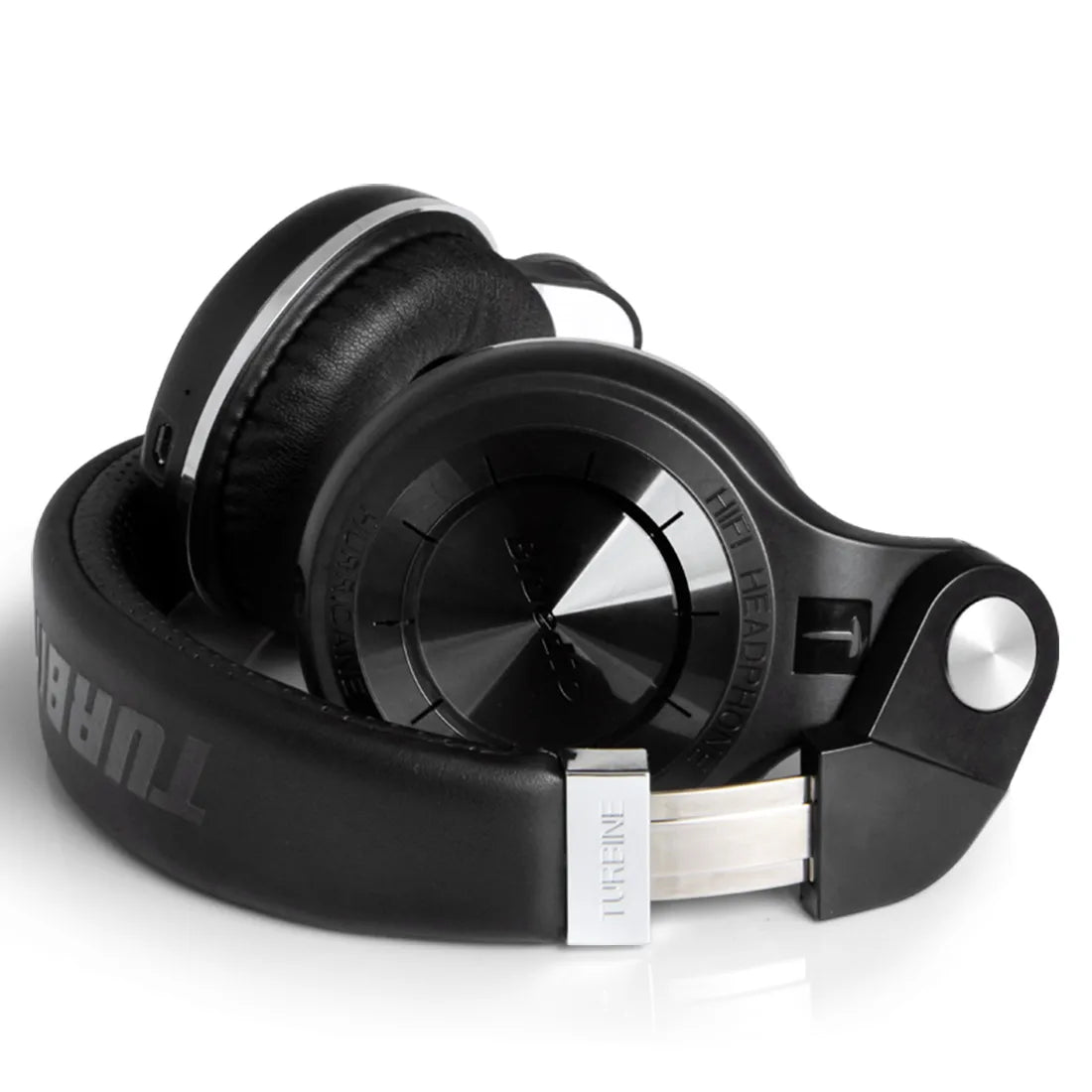 Bluetooth T2+ Headphone Wireless Foldable Sports Earphone with HIFI Sound, 57mm Strong Bass, and SD Card Slot - ShopHub