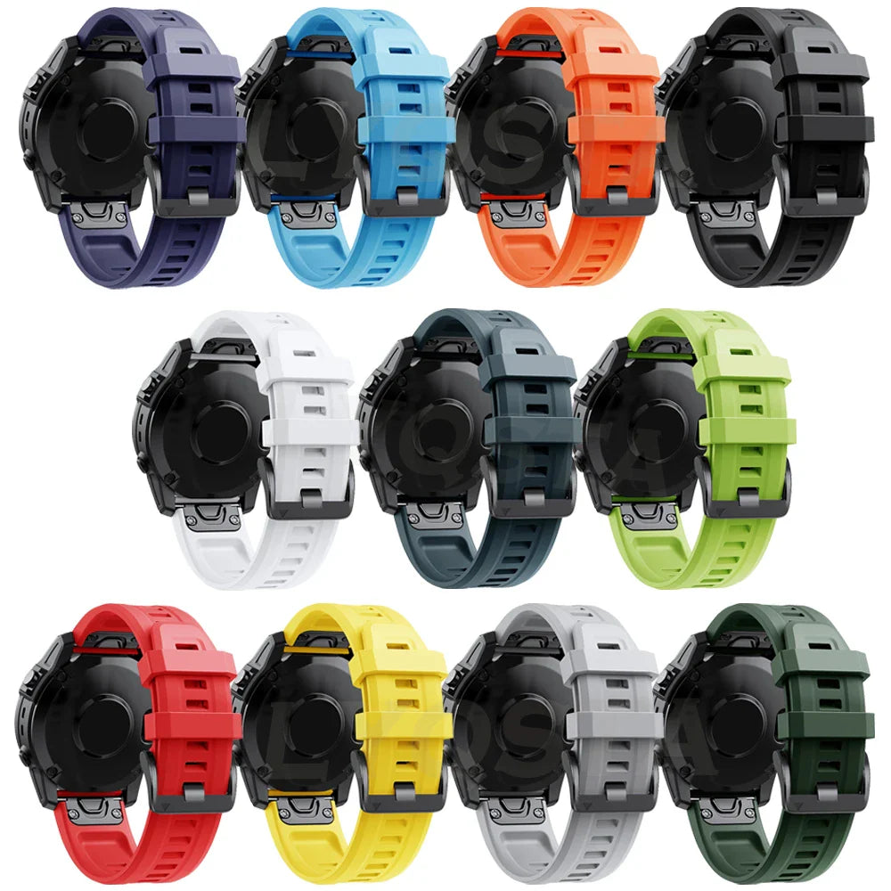 QuickFit Silicone Strap for the Garmin Approach S60 (available in 12 colours) Habicare