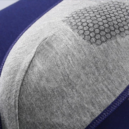 MiiOW 4Pcs Men's Breathable Cotton Underwear with Graphene Antibacterial Technology - Comfortable U Convex Bag Crotch Boxers - ShopHub