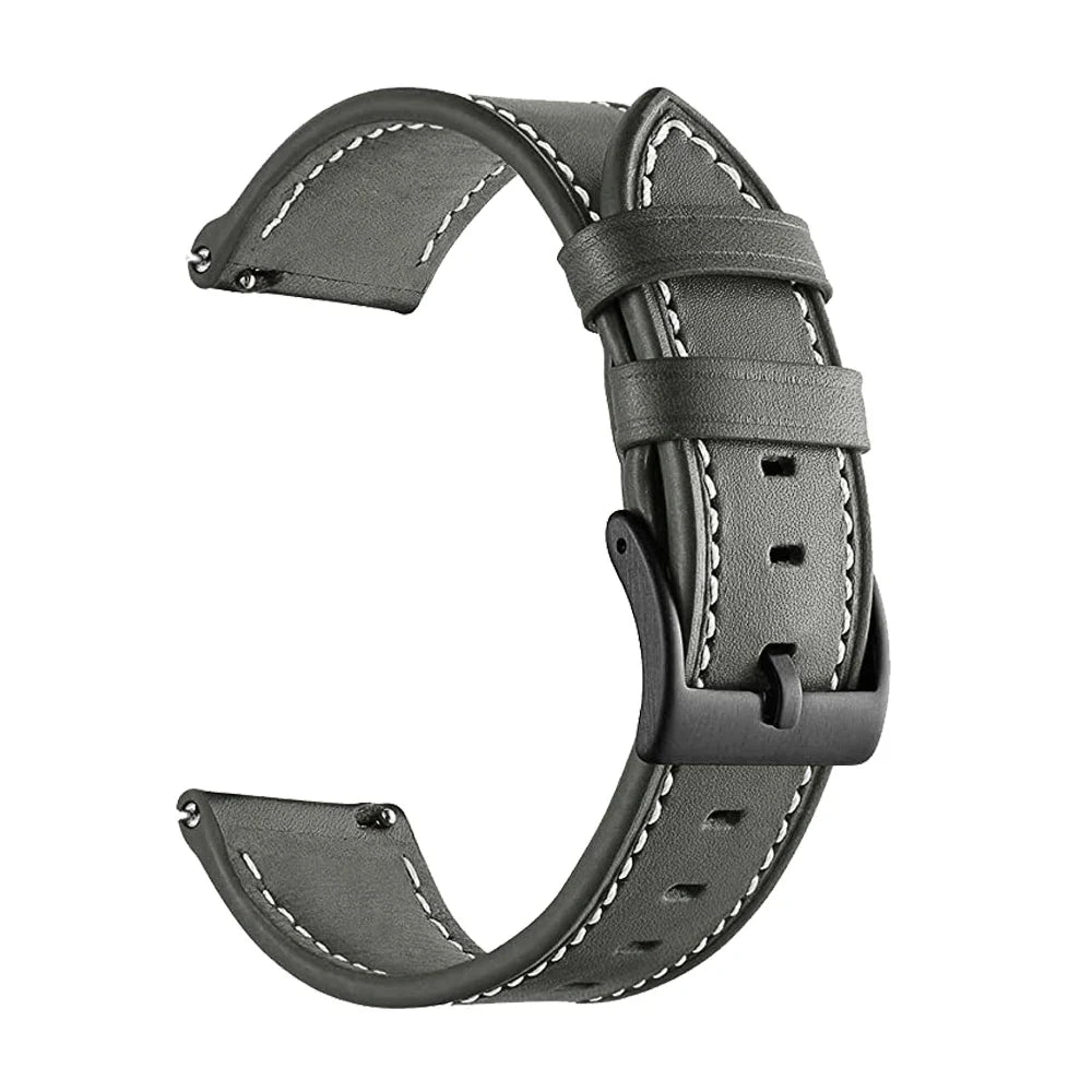 Leather Watch Strap for the Garmin Forerunner  (available in 12 different colours) Habicare