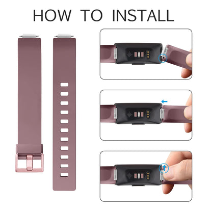 Silicone Strap for Fitbit Inspire 2 Series (available in 21 colours) Habicare