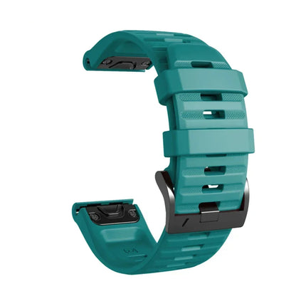 QuickFit Silicone Strap for the Garmin Flagship Models (2 sizes & 46 colours available) Habicare