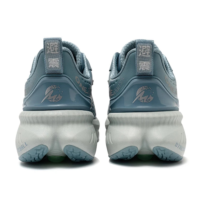 ONEMIX Black Leather Training Running Shoes
