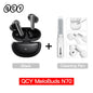 QCY HT18 Wireless Earbuds Bluetooth 6.0 with Hi-Res LDAC, Adaptive ANC, Dual-Driver Design, and In-Ear Detection - ShopHub