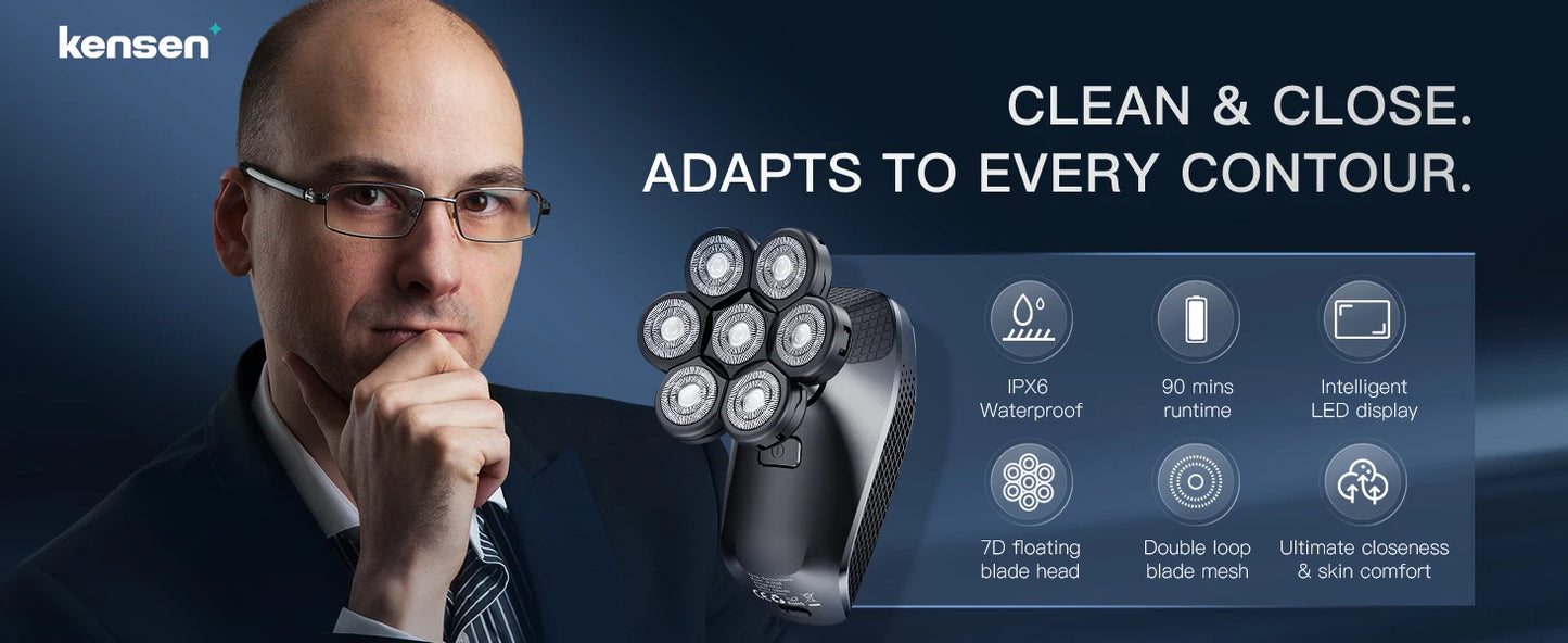 Kensen S8 Electric Head Shaver