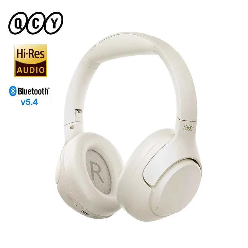 QCY H3 ANC Wireless Headphones with 43dB Hybrid Active Noise Cancellation and 60H Playtime