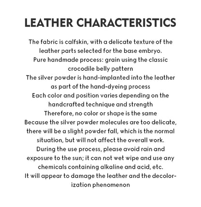 BAFELLI Animal-Print Cow Leather Saddle Bag