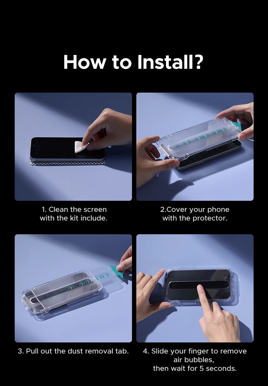 UGREEN Dust-free Screen Protector – Premium Protection for iPhone 18, 17, & Pro Max
