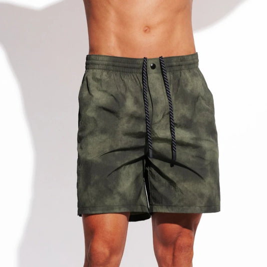 DESMIIT S103 Unlined Swim Shorts with Zipper Pocket