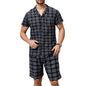 Mens Short Sleeve Pajama Set - Ultimate Comfort for Relaxing Nights