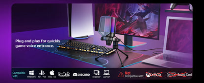 Enhance Your Streaming Experience with the FIFINE USB Gaming Microphone