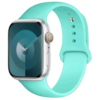 Silicone Replacement Strap for Apple Watch Series (38mm - 42mm) (available in 45 colours) Habicare