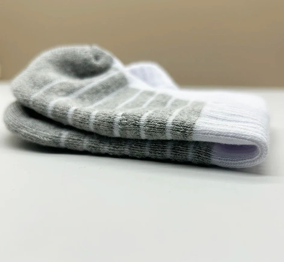 2/4 Pairs Cushioned Cotton Ankle Socks – Men & Women Low-Cut Athletic Sports Socks Habicare