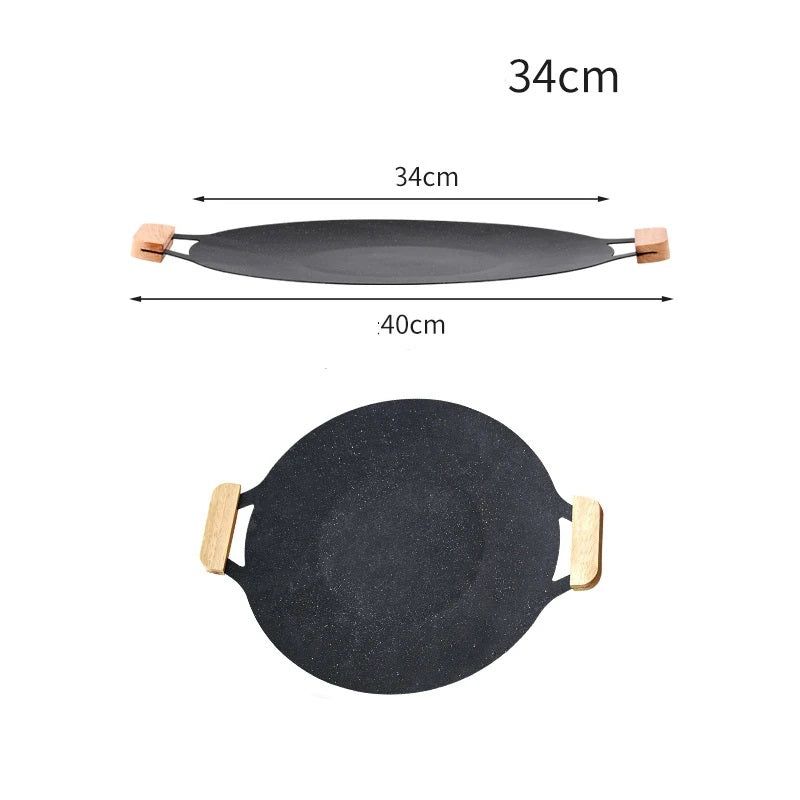 Portable Barbecue Plate – Non-Stick ECOTREK