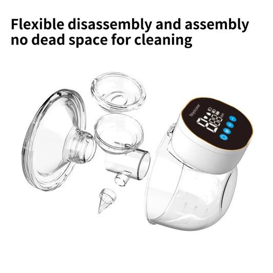 MAMIJOY Portable Double-sided Wearable Smart Breast Pump