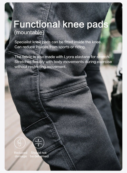 SIMWOOD 10oz Draping Motorcycle Riding Jeans