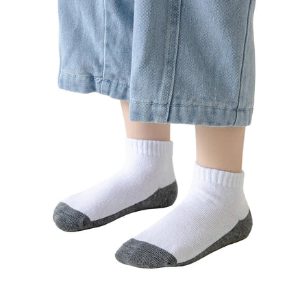 5 Pairs of Cotton Socks – For Boys & Girls (1–12 Years) Habicare
