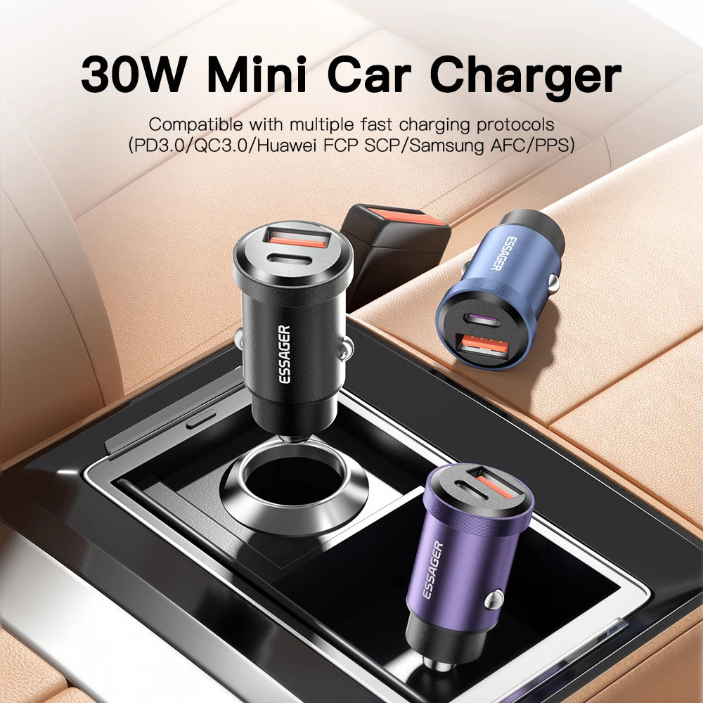 Essager USB Fast Charging Car Charger